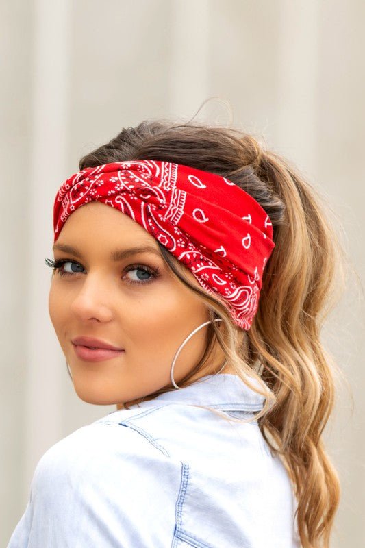 Bandana Twist Headwraps - Too Dimes Boutique