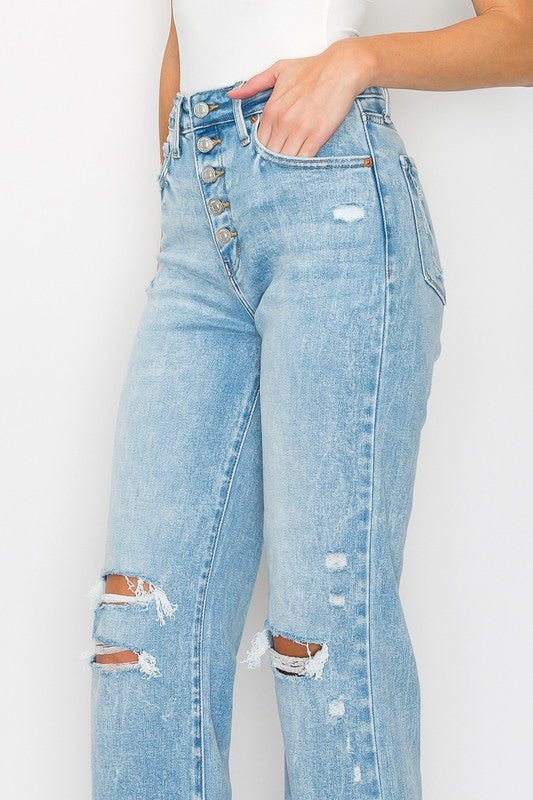 90'S VINTAGE STRETCH WIDE - Too Dimes Boutique