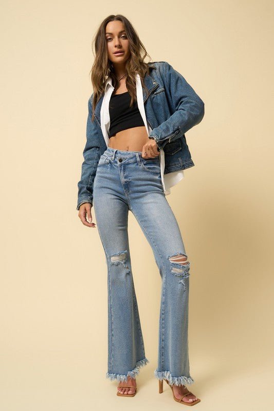 CROSSOVER WIDE LEG - Too Dimes Boutique