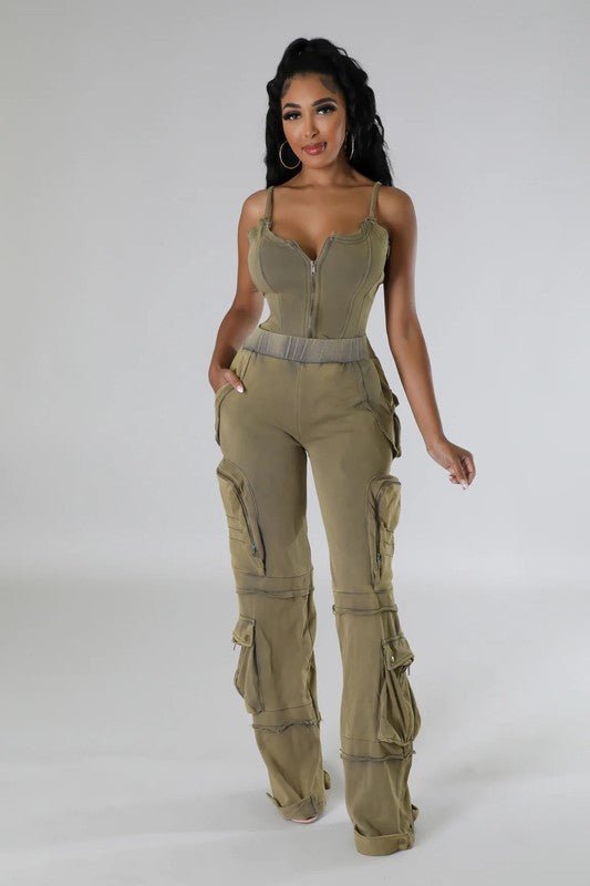 Athina best seller vintage washed 3 piece set - Too Dimes Boutique