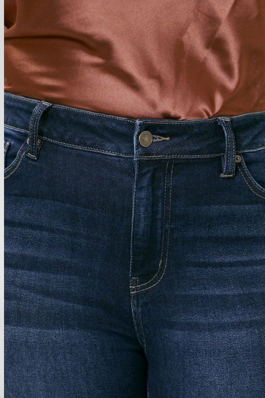 Plus High Rise Flare - Too Dimes Boutique