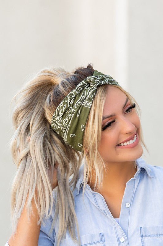 Bandana Twist Headwraps - Too Dimes Boutique