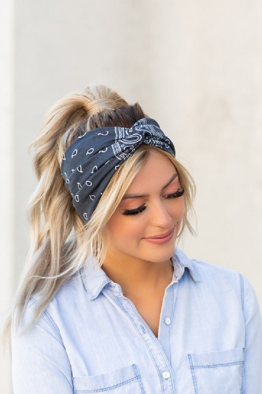 Bandana Twist Headwraps - Too Dimes Boutique