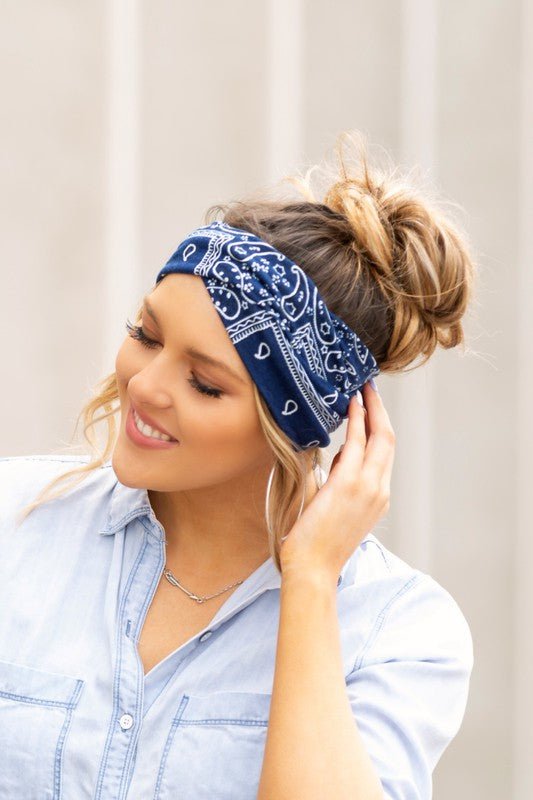 Bandana Twist Headwraps - Too Dimes Boutique