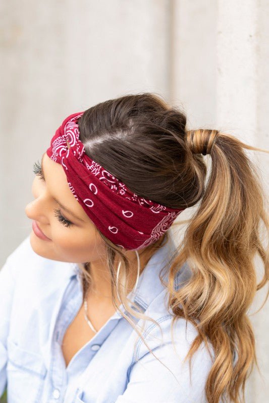Bandana Twist Headwraps - Too Dimes Boutique
