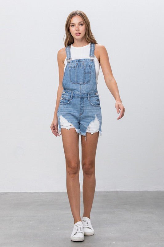 OVERALL SHORTS - Too Dimes Boutique
