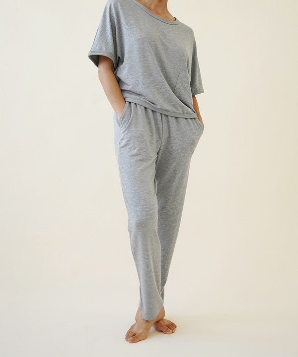 BAMBOO FRENCH TERRY SET - Too Dimes Boutique