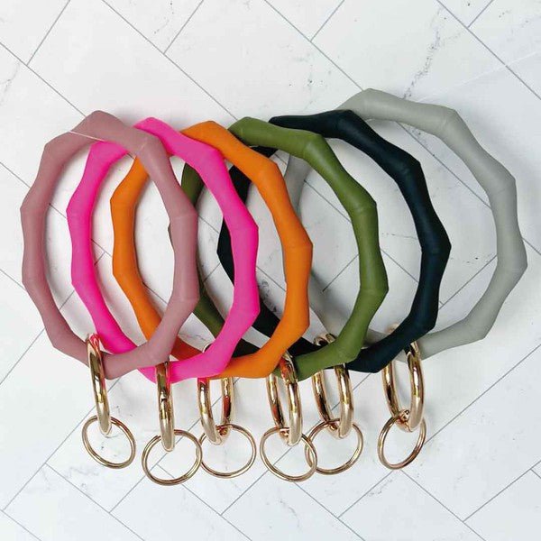 Bamboo Key Chain - Too Dimes Boutique