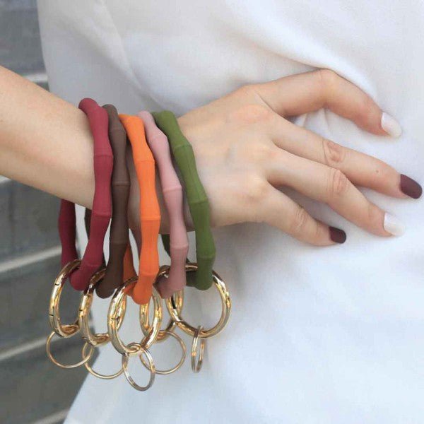 Bamboo Key Chain - Too Dimes Boutique