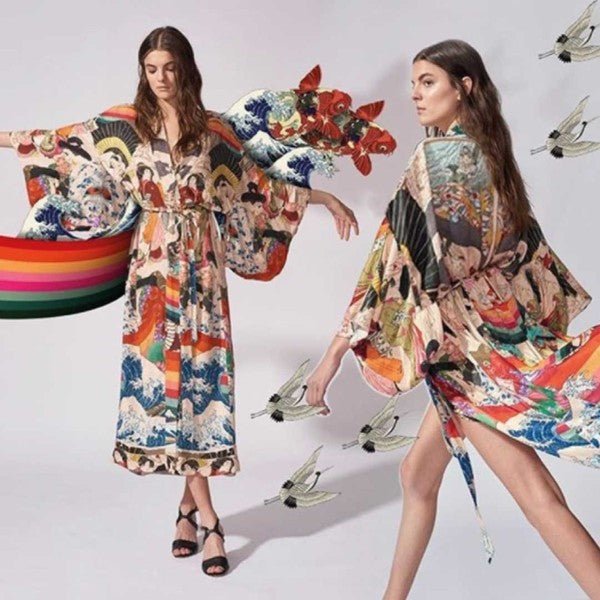 Salma Kimono Cover Up - Too Dimes Boutique