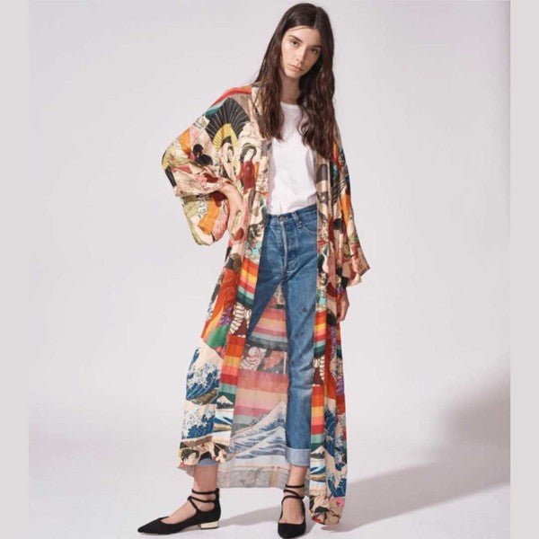 Salma Kimono Cover Up - Too Dimes Boutique
