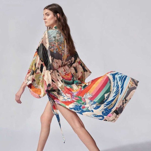 Salma Kimono Cover Up - Too Dimes Boutique