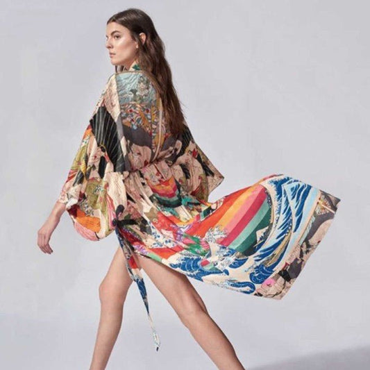 Salma Kimono Cover Up - Too Dimes Boutique