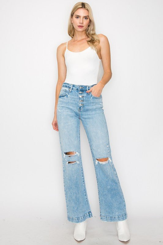 90'S VINTAGE STRETCH WIDE - Too Dimes Boutique