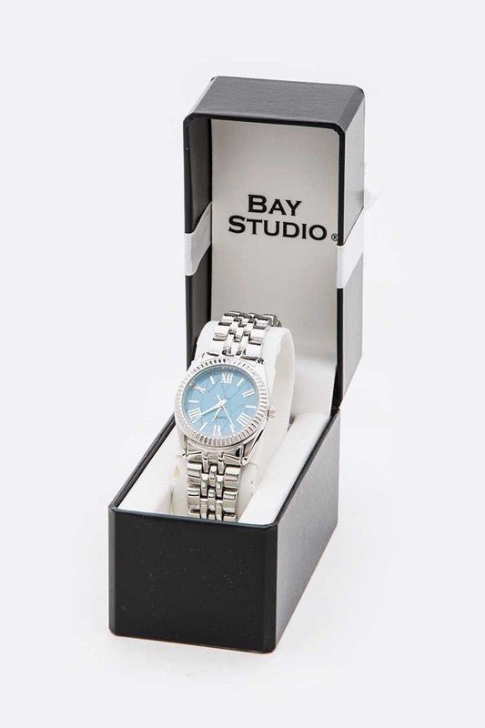 Quartz Movement Metal Bracelet Watch - Too Dimes Boutique