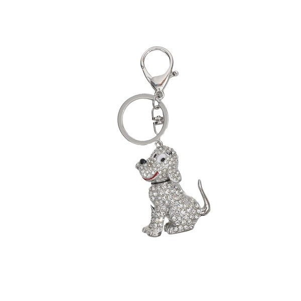 Sparkling Puppy Keychain - Too Dimes Boutique