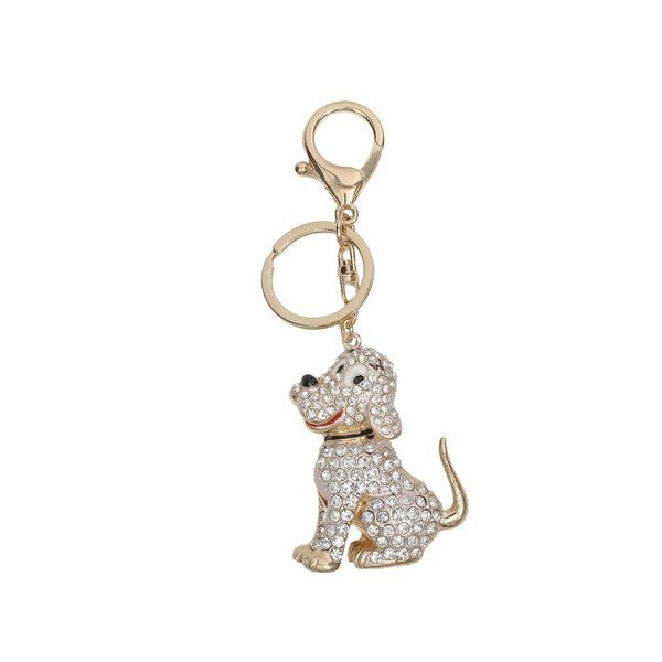 Sparkling Puppy Keychain - Too Dimes Boutique