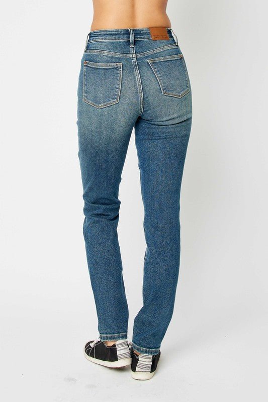 Judy Blue Full Size High Waist Skinny Jeans - Too Dimes Boutique