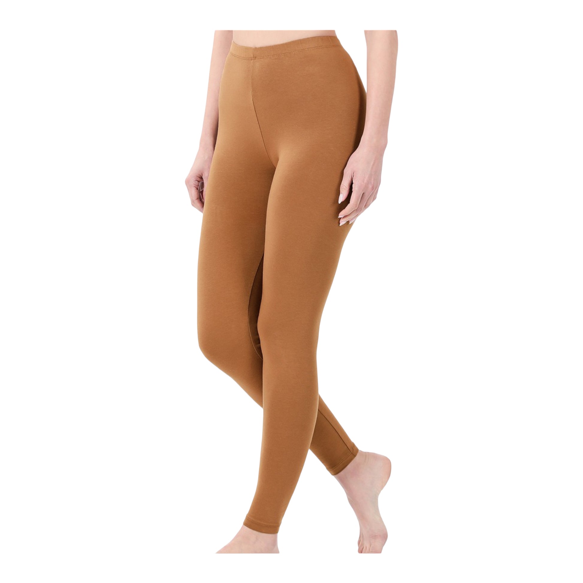 Premium Cotton Full Length Leggings - Too Dimes Boutique