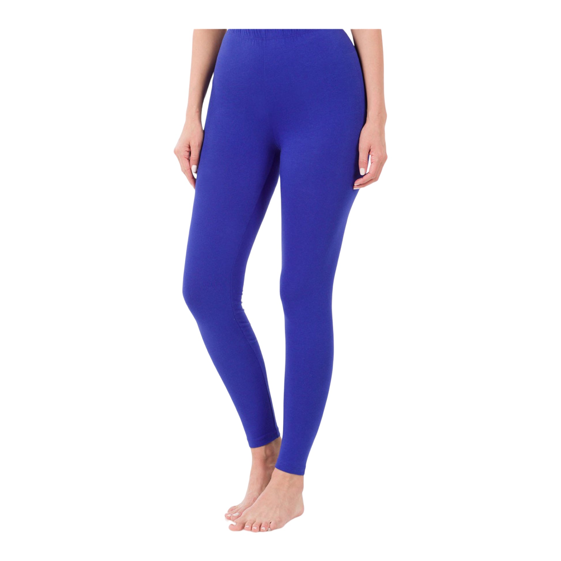 Premium Cotton Full Length Leggings - Too Dimes Boutique