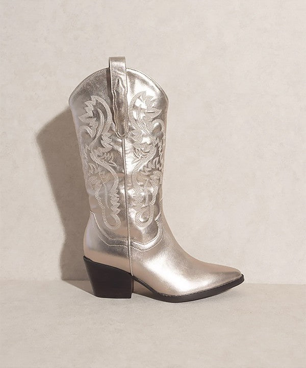 AMAYA - CLASSIC WESTERN BOOTS - Too Dimes Boutique