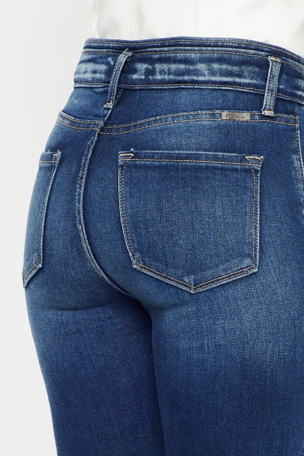 Kancan Full Size High Rise Ankle Skinny Jeans - Too Dimes Boutique