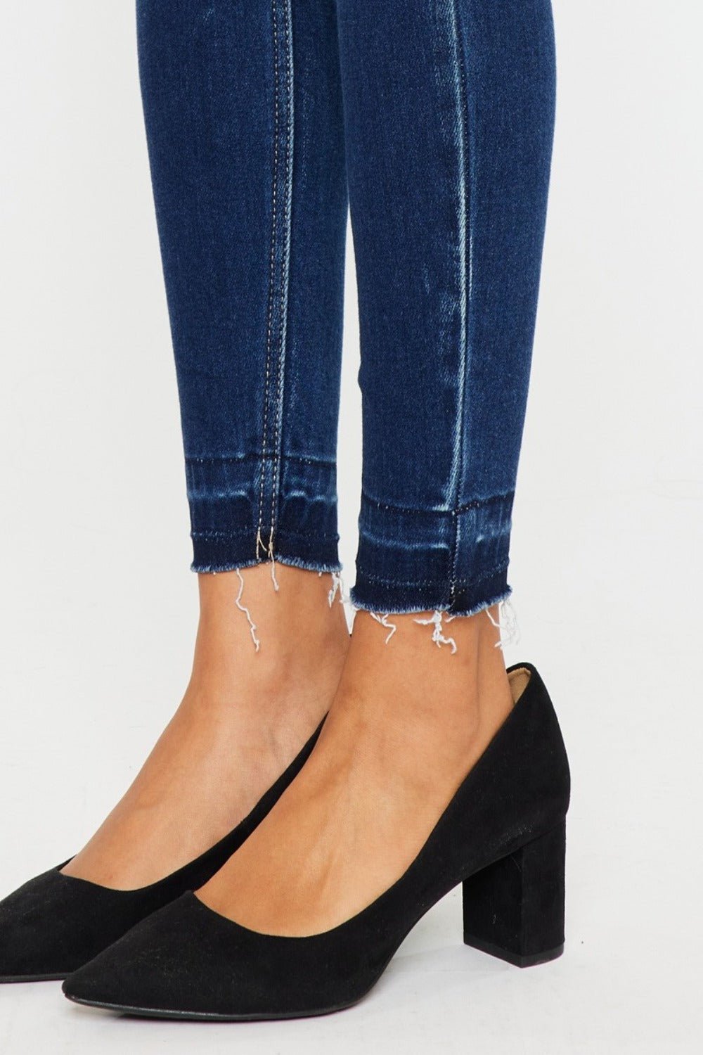 Kancan Full Size High Rise Ankle Skinny Jeans - Too Dimes Boutique