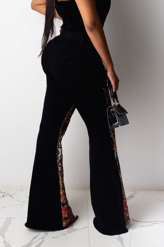 Lunar Bell Bottom Jean - Too Dimes Boutique